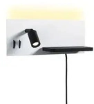 Paulmann 71102 LED Wandleuchte Serra USB C 2700K 520lm / 180lm 230V 5,5W / 2,6W