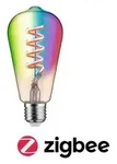 Paulmann 29158 Filament 230V Smart Home Zigbee 3.0 LED Kolben ST64 E27 470lm 6,3W