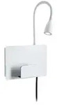 Paulmann 71100 LED Wandleuchte Halina USB C 2700K 200lm 230V 2,4W Wei&szlig; matt