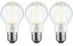 Paulmann 29220 Eco-Line Filament 230V LED Birne E27 3er-Pack 1055lm 5W 3000K...