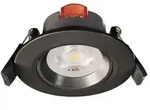 Deko-Light LED Deckeneinbauleuchte SMD-68 6,5W 510lm dimmbar 2700K Schwarz 565385