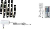 Paulmann 70319 YourLED Stripe Basisset 1,5m RGB Schwarz, klar beschichtet