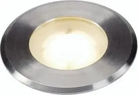 SLV DASAR FLAT LED 230V Bodeneinbaustrahler rund, 4,3W LED warmweiss 228412