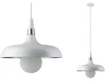 Paulmann 78484 Pendelleuchte Juna E27 max. 20W Champagner/Wei&szlig; matt dimmbar...