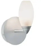 Paulmann 70838 Wandleuchte Carina IP44 G9 230V max. 28W dimmbar Chrom matt/Satin
