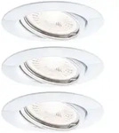 Paulmann 93426 LED Einbauleuchte 3-Step-Dim Base Basisset schwenkbar GU10 3x5W