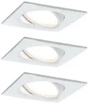 Paulmann 93678 LED Einbauleuchte Nova Plus Coin Basisset schwenkbar 50&deg; 3x6W...