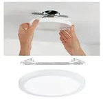 Paulmann 95390 LED Einbaupanel 2in1 Cover-it rund 330mm 22W 1700lm 4000K Wei&szlig; matt