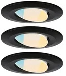 Paulmann 93096 LED Einbauleuchte Calla 3er-Set schwenkbar IP65 30&deg; 3x5W 3x400lm