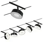 Paulmann 94479 CorDuo LED Seilsystem Circle Basisset 5x180lm 5x5W 3000K 230/12V