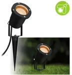 Paulmann 94731 LED Gartenstrahler Goldlicht insektenfreundlich IP65 rund 92mm 2200K
