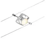 Paulmann 94431 CorDuo Seilsystem Mac II Einzelspot GU5,3 max. 10W 12V Chrom matt