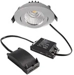 Deko-Light LED Deckeneinbauleuchte Dione 230V 8,5W 800lm dimmbar 4000K Silber