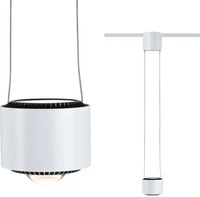 Paulmann 94971 URail LED Pendel Aldan 1-flammig 1x8,5W Wei&szlig;/Schwarz dimmbar