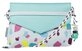 Satch Schultertasche Clutch, mit integriertem Spiegel