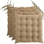 wometo Stuhlkissen Prime 40x40 4er Set, OEKO-TEX&reg;, Sitzkissen mit Steppung &