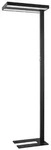 Arcchio Stehlampe Logan Pro, LED, Metall, Schwarz universalwei&szlig; IP20mit