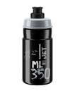 Elite Trinkflasche Elite Jet Trinkflasche 350 ml - Schwarz/Grau 66 mm