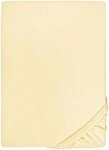 Biberna Spannbettlaken 0077866 Deluxe Jersey-Elastic Spannbetttuch 97%...