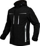 Leibw&auml;chter Softshelljacke Flex-Line Herren &Uuml;bergangsjacke mit Kapuze