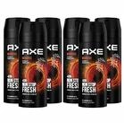 axe Deo-Spray 6x Axe Bodyspray Moschus ohne Aluminiumsalze - 150 ml (Musk),...