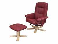 MCW Relaxsessel H56, Um 360° drehbar, Sessel neigbar, Bequeme Polsterung,...
