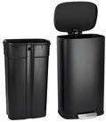 SVITA M&uuml;lleimer TQ, Fu&szlig;trittmechanismus, 30L, Inneneimer herausnehmbar, Schwarz