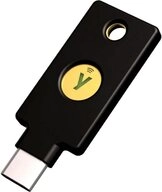 Yubico Security Key C NFC - Sicherheitsschl&uuml;ssel - schwarz/gold USB-Adapter