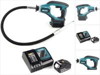 Makita Betonmischer DVR 450 RT1 Akku Betonverdichter 18V + 1x 5,0 Ah Akku +