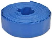 vidaXL Wischwasserschlauch Flachschlauch 25 m 1.5" PVC