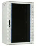 DSIT Wandgeh&auml;use DSIT 18 HE Serverschrank, Wandgeh&auml;use, mit Glast&uuml;r, Wei&szlig;,