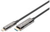 Digitus DIGITUS USB - Type C to HDMI AOC FO Adapter cable HDMI Version 2.0 ...