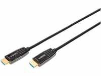 Digitus HDMI® AOC Hybrid Glasfaserkabel, UHD 8K SAT-Kabel, HDMI Typ A (3000 cm)