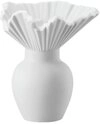 Rosenthal Tischvase Rosenthal Falda Vase 10 cm Weiss matt