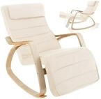 tectake Schaukelstuhl Relaxsessel Onda (Set, 1 St), Robuste Konstruktion mit...