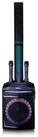 Lenco PA-220BK Bluetooth-Lautsprecher 2.0 (120 W, LED