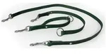 Das Lederband Hundeleine Universal Hundeleine Weinheim Hunting Green gr&uuml;n 235 cm /