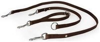 Das Lederband Hundeleine Universal Hundeleine Weinheim Mocca