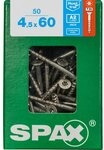 SPAX Holzbauschraube Spax Universalschrauben 4.5 x 60 mm TX 20 - 50