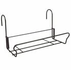 Jardifer Blumenkastenhalter Universal Balkonkasten-Halter schwarz mit