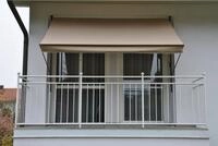 Angerer Freizeitm&ouml;bel Klemmmarkise taupe, Ausfall: 150 cm, versch. Breiten