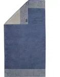 Caw&ouml; Handt&uuml;cher Luxury Home Two-Tone 590, 100% Baumwolle (1-St) blau 80 cm x...