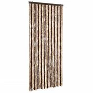 vidaXL Insektenschutz-Vorhang, Fliegenvorhang Beige und Hellbraun 90x220 cm...