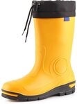 Ladeheid lange Regenschuhe LARB014 Gummistiefel Kinder mit Stulpe zum Festziehen