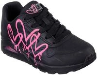 Skechers UNO DRIPPING IN LOVE Sneaker mit Herzen-Graffity-Print, Freizeitschuh,