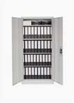 rikta Mehrzweckschrank Metallschrank, Mehrzweckschrank, Aktenschrank mit 5 Ebenen,