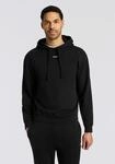 Kapuzensweatshirt HUGO "Dapo", Herren, Gr. L, schwarz001, Sweatware, Obermaterial: