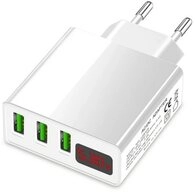 EAXUS USB-Ladeger&auml;t 3-Fach mit Spannungsanzeige 85760 USB-Ladeger&auml;t