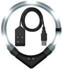 LEUCHTIE Leuchthalsband LEUCHTIE Easy Charge Bewegungssensor wei&szlig; 45