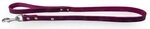 Das Lederband Hundeleine Hundeleine Weinheim Violet